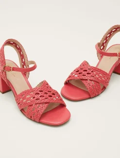 Weave Heeled Sandal