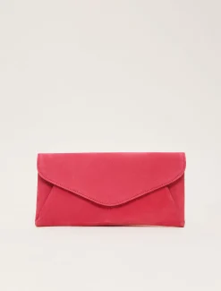 Wendie Suede Clutch Bag