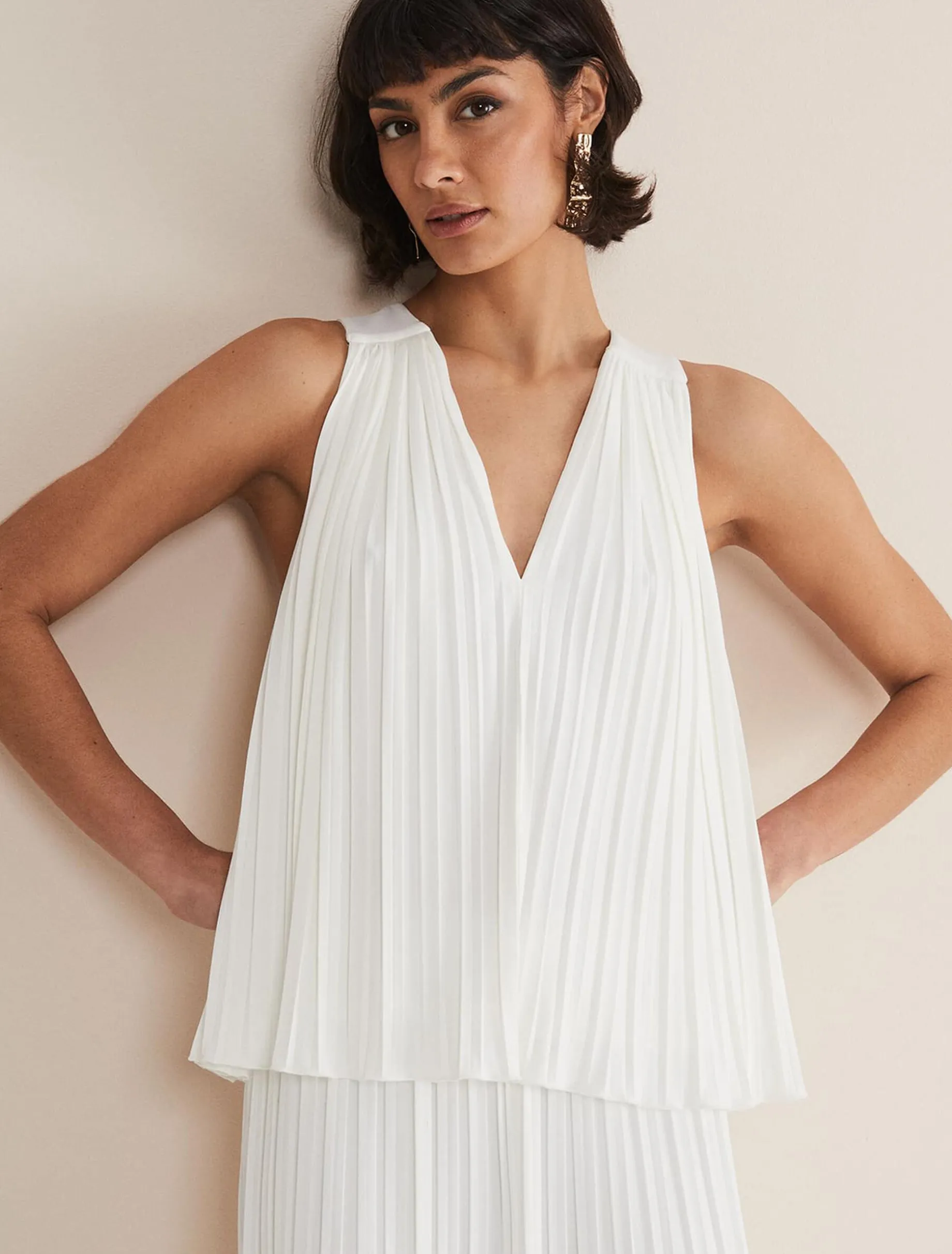 Winona Pleated Top