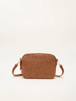 Woven Cross Body Bag