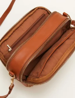 Woven Cross Body Bag