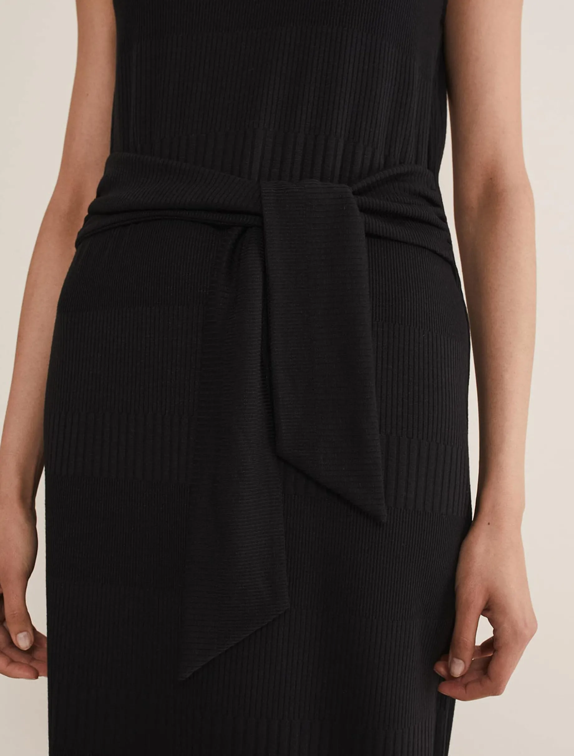 Yazmina Jersey Sleeveless Midi Dress