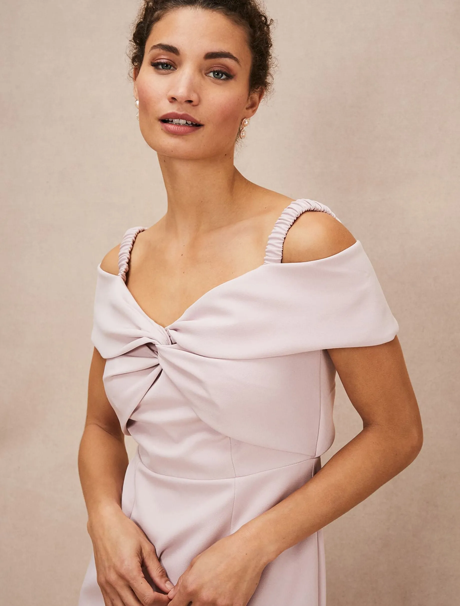 Zaya Off Shoulder Maxi Dress