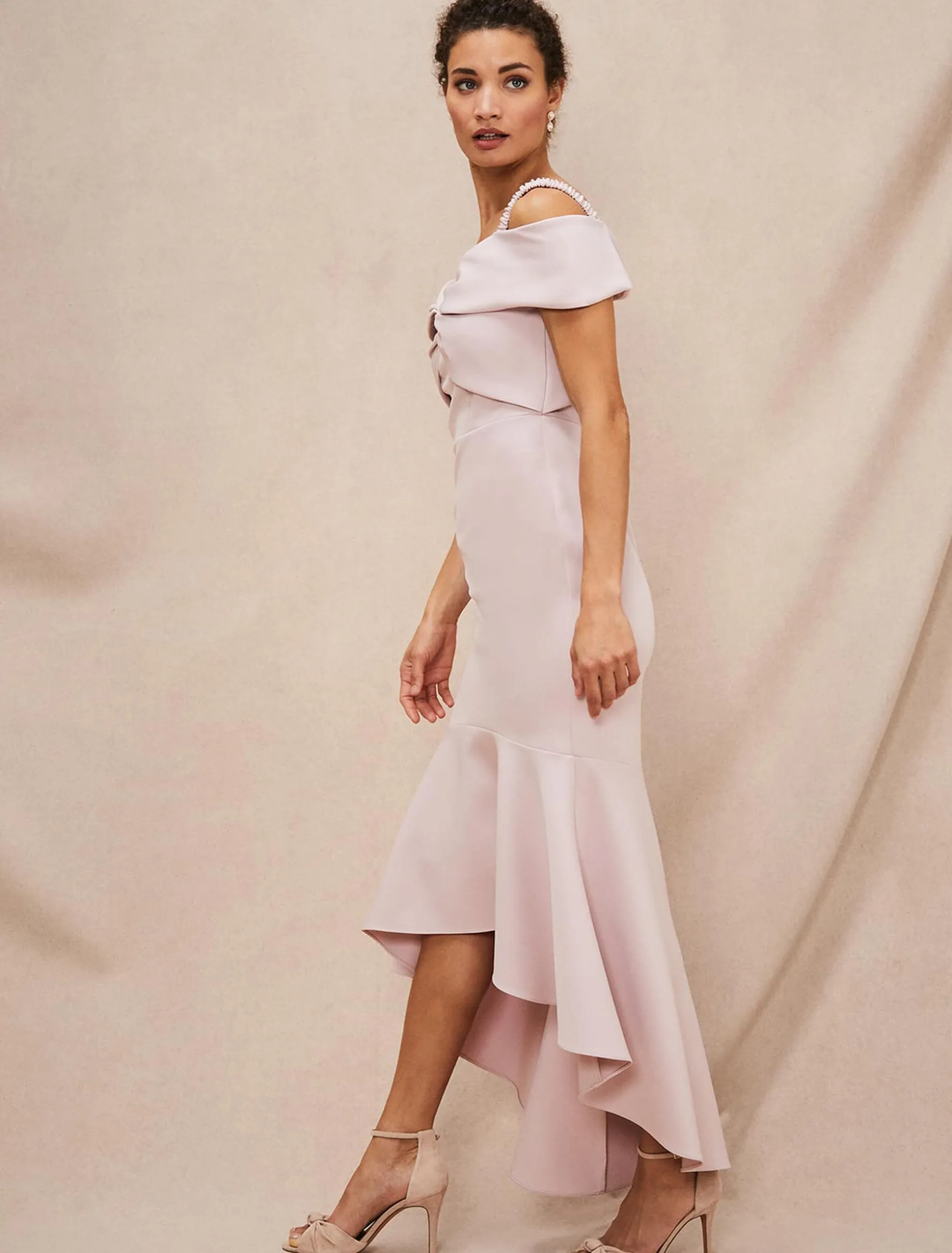 Zaya Off Shoulder Maxi Dress