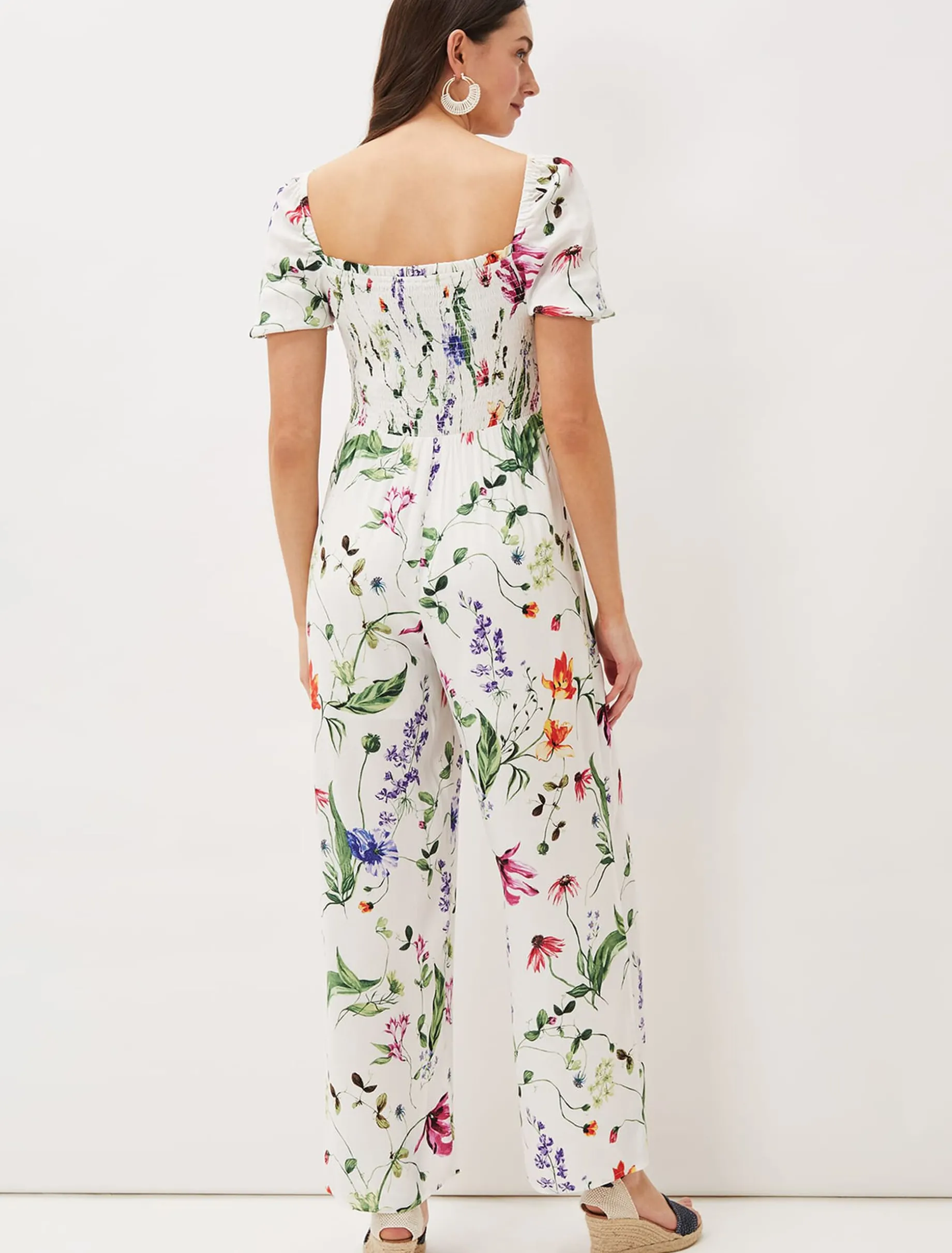 Zaylah Shirred Waist Jumpsuit