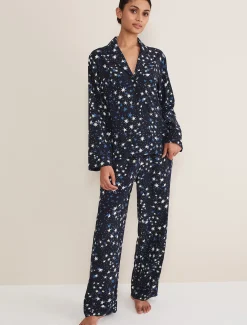 Zeba Star Print Pyjama Set