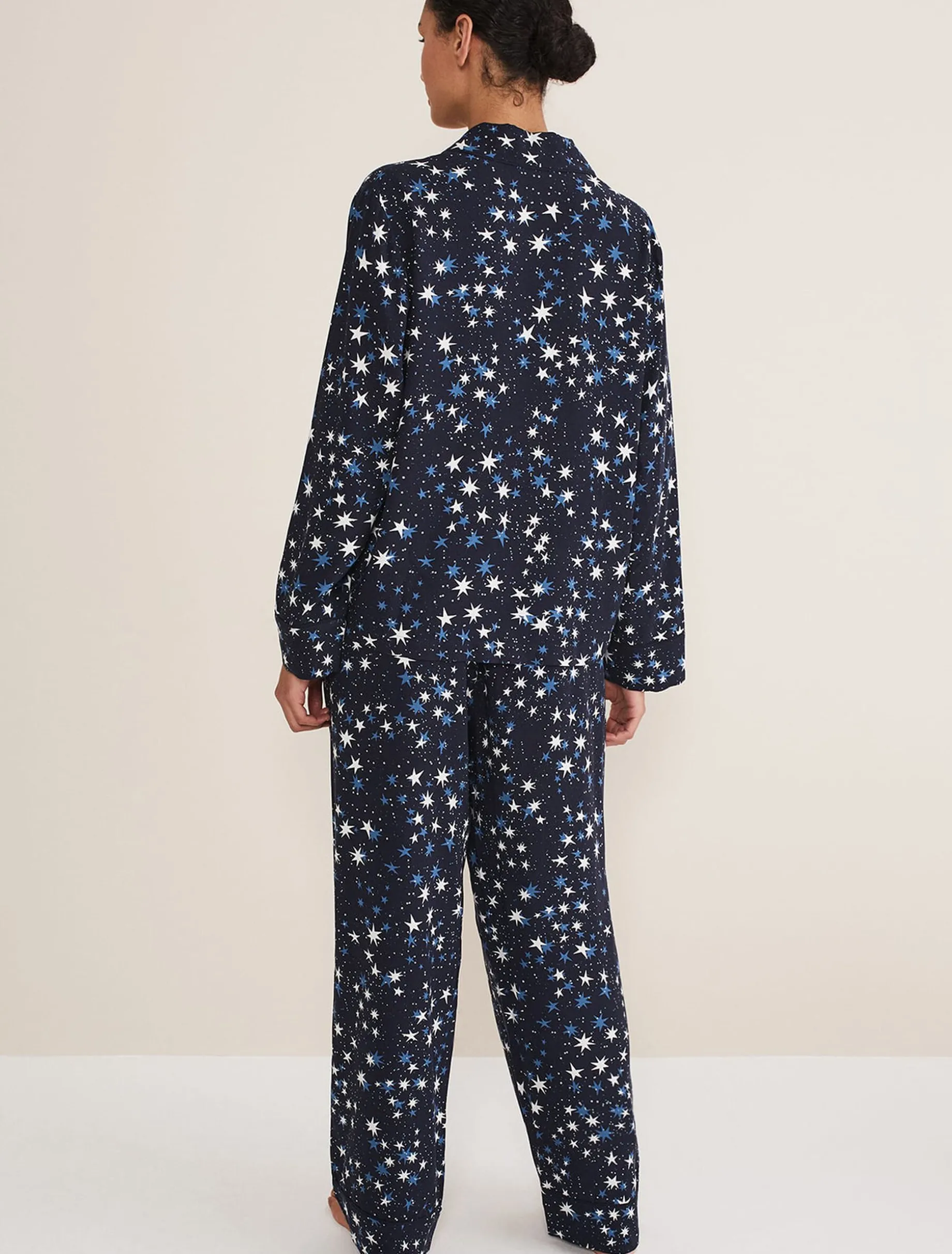 Zeba Star Print Pyjama Set