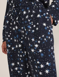 Zeba Star Print Pyjama Set