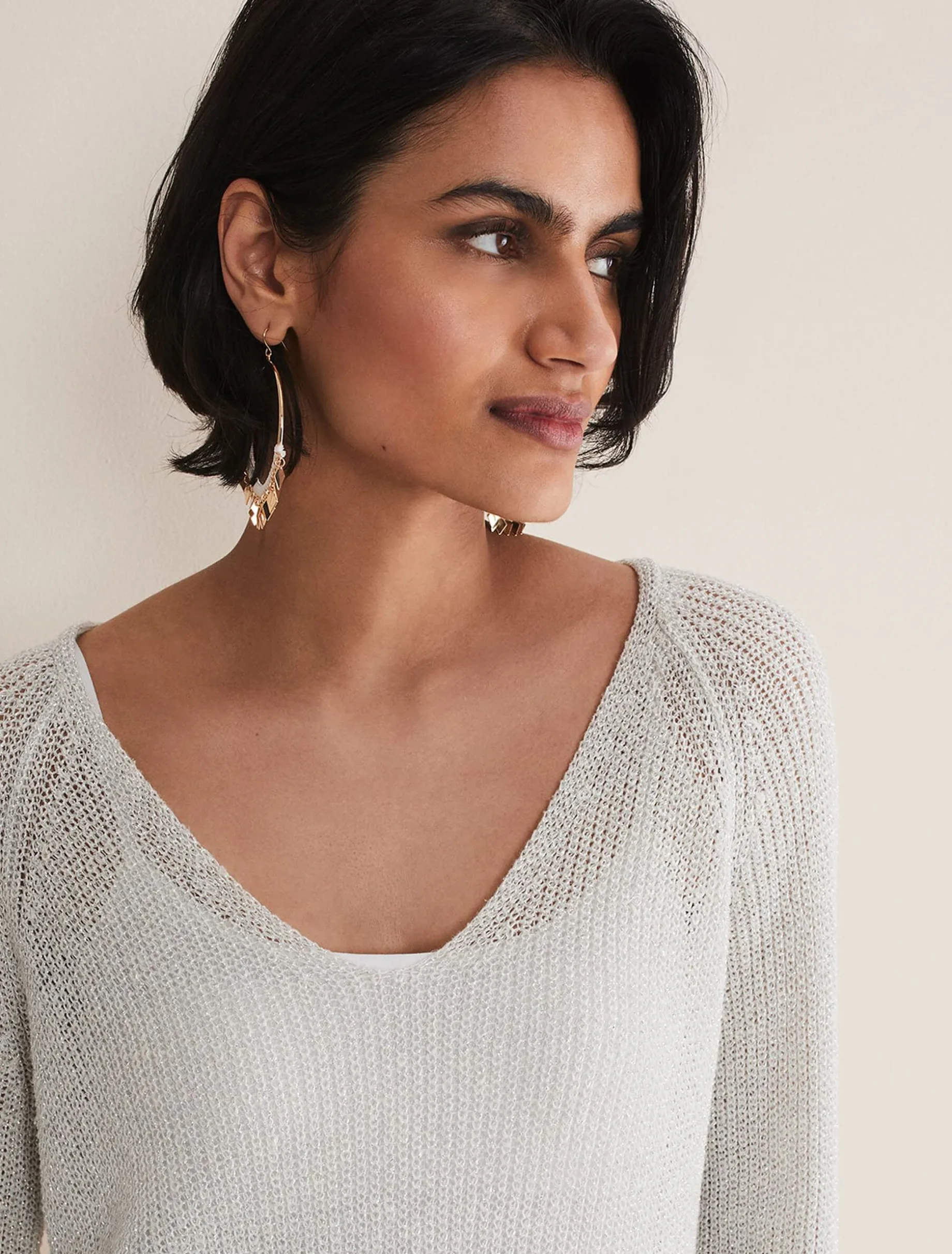 Zenaida Knitted Top