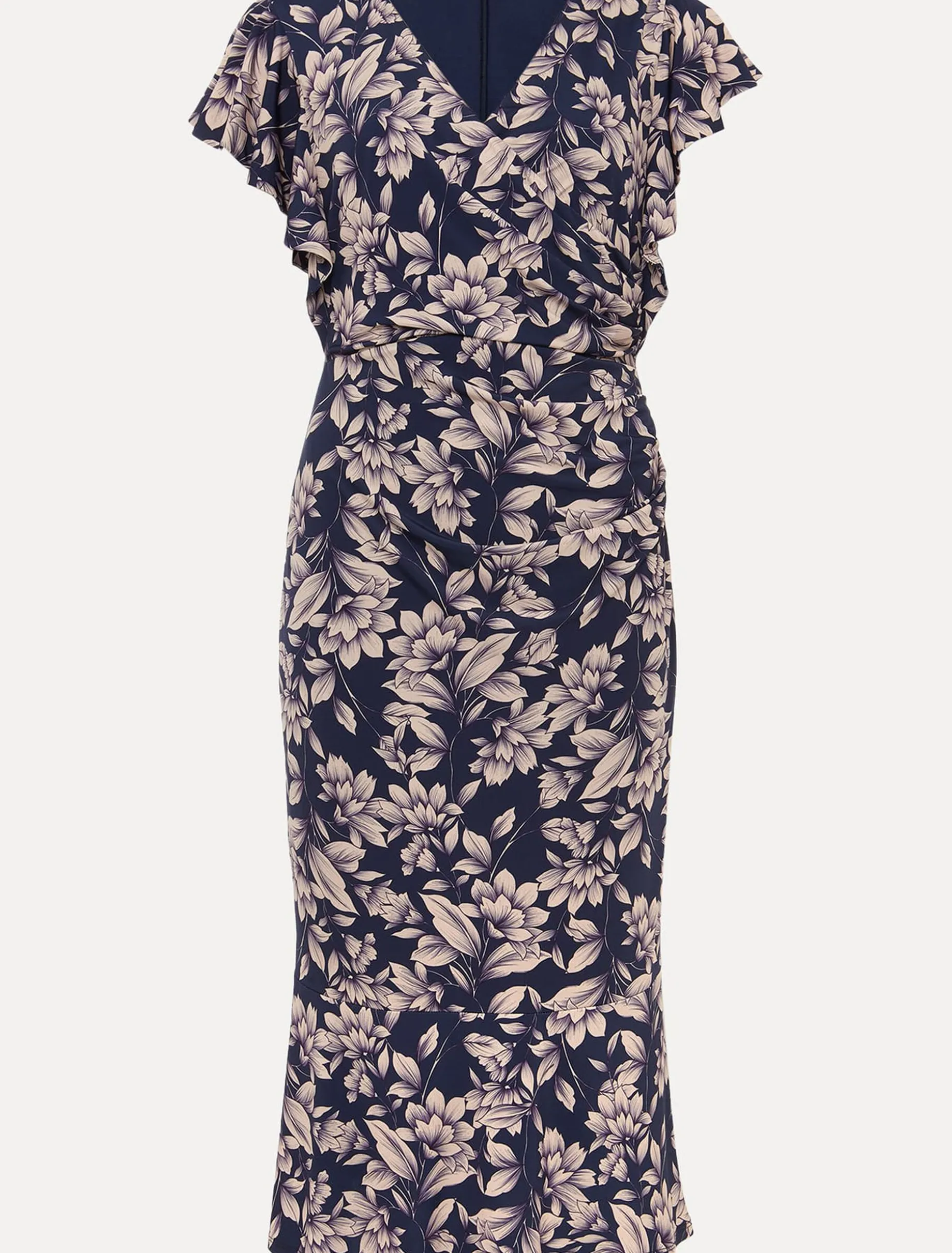 Zendaya Floral Jersey Dress