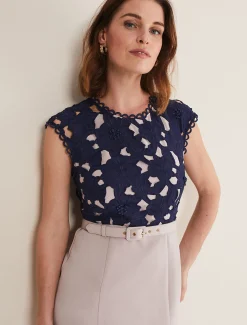Zita Lace Sleeveless Dress