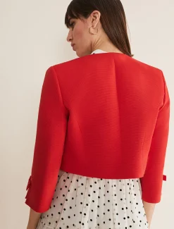 Zoele Bow Detail Jacket