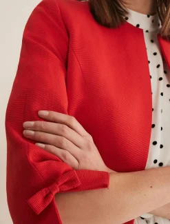 Zoele Bow Detail Jacket