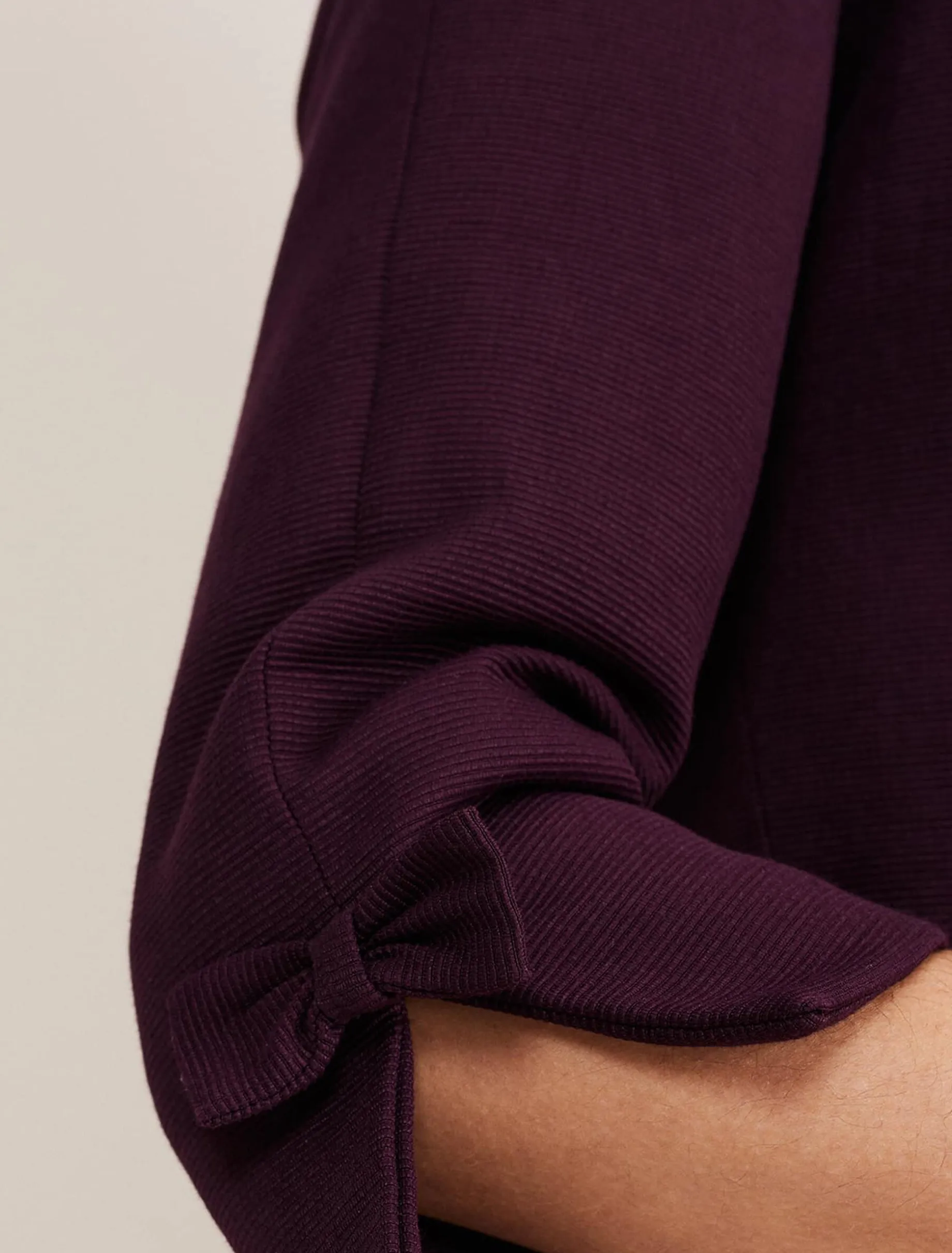 Zoelle Bow Detail Jacket