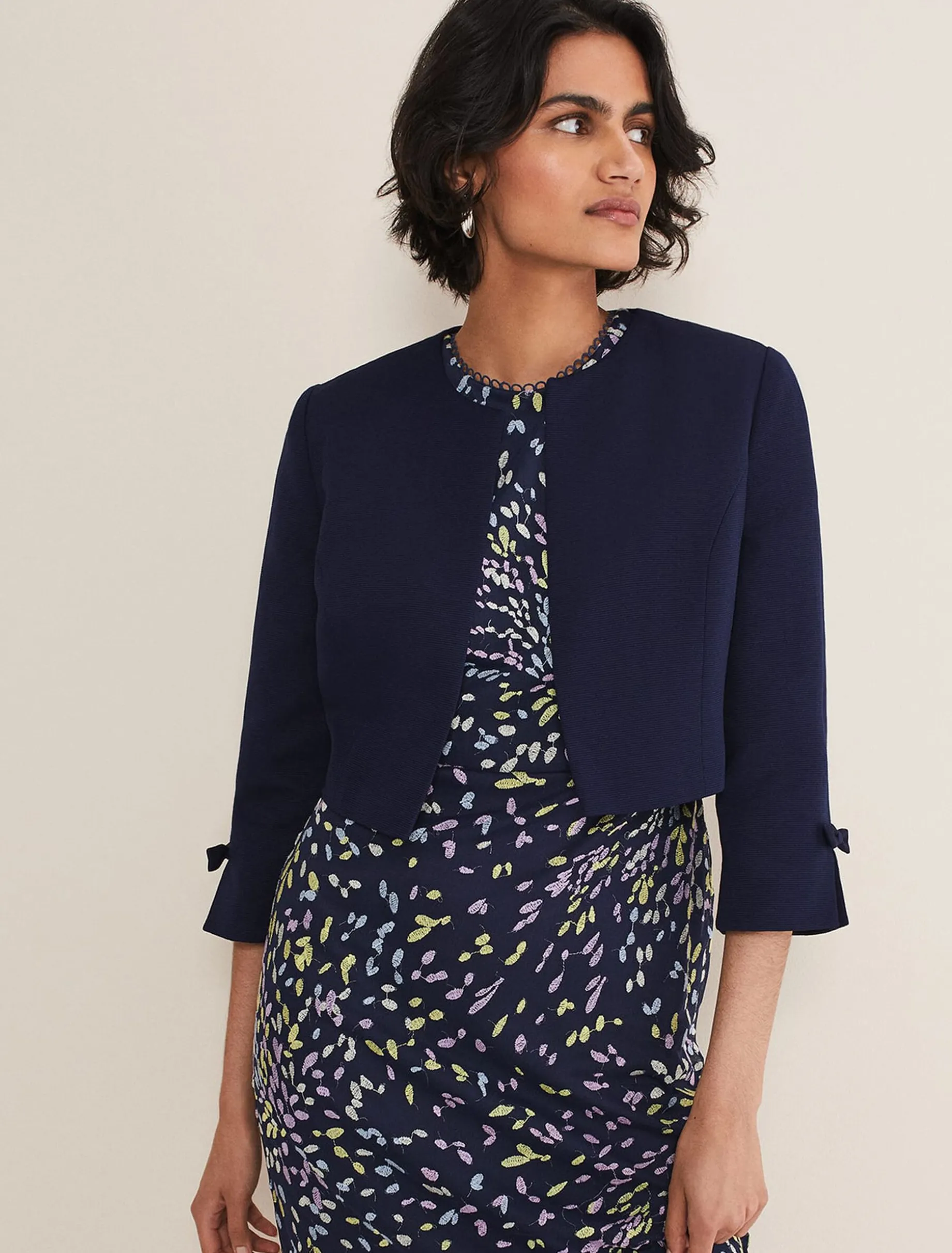 Zoelle Bow Detail Jacket