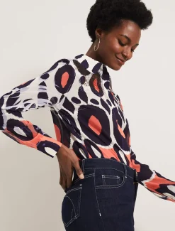 Zuri Print Blouse